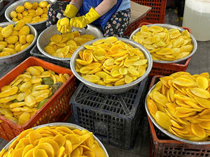 Tranches de mangue séchées 100% mangue fraîche, faible teneur en sucre, goût sucré, collations saines et végétaliennes, en vrac/en cadeau/emballées sous vide - Product Image 4