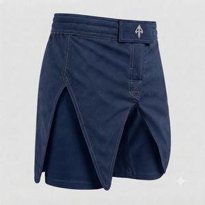 Shorts de MMA à fente haute style gladiateur par RIVIAN ATLANTIC avec impression par sublimation, style décontracté, en Spandex/Polyester pour hommes - Product Image 4