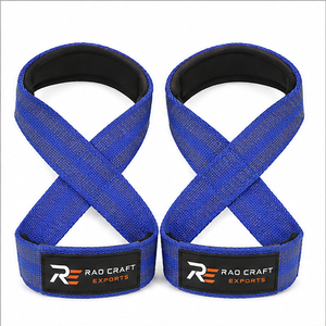 Correas de alta resistencia en forma de 8 que proporcionan un agarre seguro, un control mejorado y un soporte confiable durante sesiones intensas de levantamiento de pesas. - Product Image 1