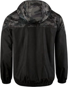 Men Plus Size Waterproof Anorak Cycling <b>Rain</b> <b>Jacket</b> Pullover Windbreaker Full Zip up Hooded Custom Printing Men's <b>Jackets</b> - Product Image 2