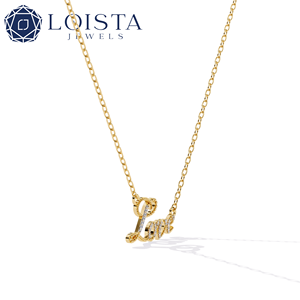Custom <b>Solid</b> <b>Gold</b> Certified <b>Pendant</b> for Women Round Brilliant Cut Lab Grown Diamond <b>Pendant</b> - Product Image 2