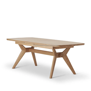 Juego de Mesa de Comedor Rectangular de Madera de Diseño Moderno y Contemporáneo, Duradero, para Apartamento, Casa, Granja, Escuela, Villa, Hotel - Product Image 1
