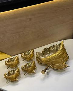 Bol de service en aluminium moulé de luxe pour une expérience culinaire haut de gamme, créant une présentation de nourriture accrocheuse avec un design en métal massif - Product Image 4