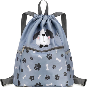 Wholesale Sublimation Drawstring <b>Bags</b> Polyester Custom Logo Gym Backpack Sports Travel Promotional <b>String</b> <b>Bag</b> - Product Image 1