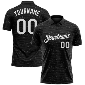 Polo de pickleball personnalisé, uniforme d'équipe personnalisé, polyester haute performance, fabricant OEM, export direct d'usine - Product Image 1
