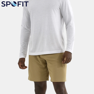 Shorts de sport en coton sur mesure OEM pour hommes, confortables, avec taille élastique, de qualité supérieure, pour garçons - Product Image 3