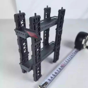 IQFUN Set de Escaleras y Pasillos para Hangar a Escala 1/144, Accesorios para Dioramas, Piezas de Modelismo, 20 Piezas de PVC - Product Image 1