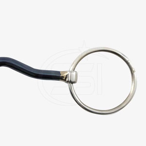 Mors de cheval en acier inoxydable de qualité supérieure avec structure durable, fabriqué avec soin pour une utilisation équestre quotidienne - Product Image 4