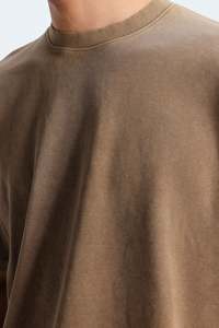 Camiseta Holgada Oversize para Hombre, de Algodón, con Hombros Caídos, Estilo Casual Urbano, Personalizable, Venta al Por Mayor - Product Image 2