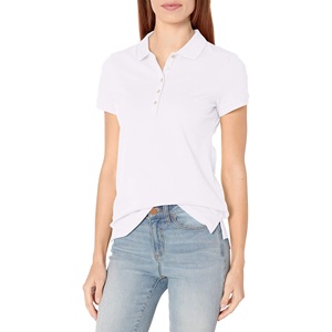 Polos de Mujer de Alta Calidad, MOQ Bajo, Antiarrugas, 100% Algodón Premium, Tallas Grandes, Manga Corta - Product Image 5