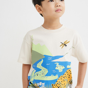 Ropa para Niños, Conjunto de Pantalones Cortos Deportivos de Verano para Niños, Conjuntos de 2 Piezas para Uso Casual, Ropa al por Mayor - Product Image 5