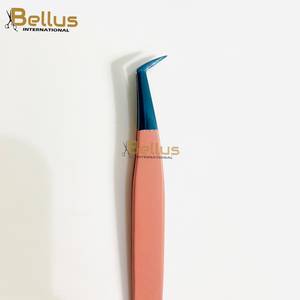 Pinzas de Volumen para Pestañas con Punta de Fibra X Boot, Juego de Pinzas para Extensión de Pestañas Antideslizantes en Tono Nude, Marca Privada - Product Image 1