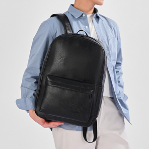 PU Leather Oxford Fashion Anti-Theft <b>Laptop</b> <b>Backpack</b> Zipper Large Capacity (20-39L) Unisex for Office School Use 15" Computer - Product Image 5