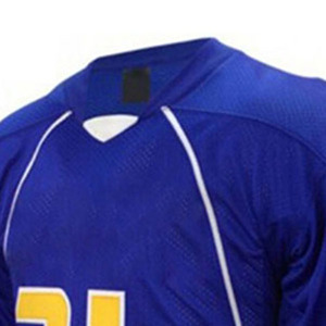 Conjunto de Uniforme de Lacrosse Personalizado, Superventas, Unisex para Adultos, Poliéster Transpirable, Impresión SLS, Manga Corta, Logotipo Frontal, Nombre del Equipo - Product Image 3