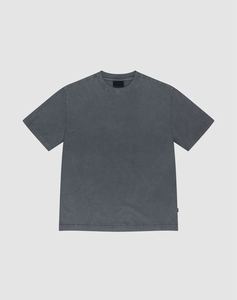 เสื้อยืดพรีเมียมวินเทจทรงโอเวอร์ไซส์ ผ้าฝ้าย 100% ทรงหลวมไหล่ตก น้ำหนักมาก สวมใส่สบาย  แบบเรียบ  สามารถสั่งทำได้ เป็นมิตรต่อสิ่งแวดล้อม แห้งเร็ว - Product Image 4