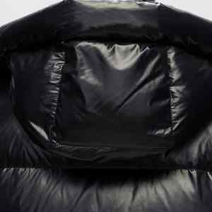 New Custom Breathable <b>Top</b> Quality Black Colour Quilted Puffer Plasticise Waterproof Unisex Goose Down Jacket - Product Image 6