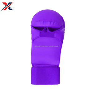 En une couleur unie personnalisation protection des mains meilleur fournisseur faire votre propre combat porter des gants de boxe de karaté - Product Image 5
