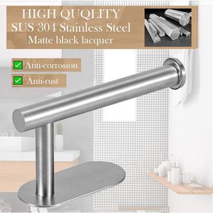 Portarotolo da parete autoadesivo in acciaio inox SUS 304 per bagno - Product Image 4