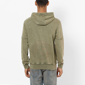 Sudadera con Capucha de Felpa de Algodón Premium para Hombre, Corte Holgado, para Uso Diario Informal y Moda Urbana Moderna - Product Image 4