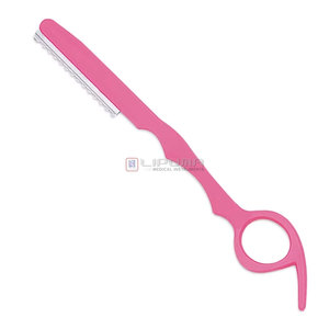 Lame de rasoir de coiffure professionnelle de qualité supérieure, entièrement en acier inoxydable, pour la coupe et le rasage, vente en gros - Product Image 1