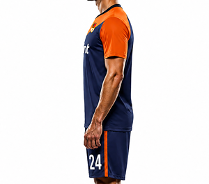 Camiseta de Fútbol Unisex, Jersey de Fútbol con Estampado Digital, Jersey de Fútbol Clásico Premium, Material de Spandex/Poliéster, Patrón Geométrico - Product Image 6