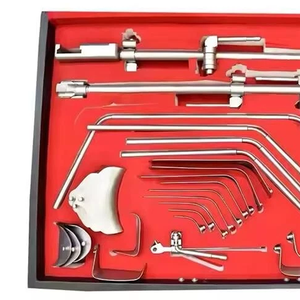 Azicon's Complete Thompson Retractor Set <b>Table</b> Mounted Self Retaining Abdominal Surgical Frame Visceral Exposure System - Product Image 5