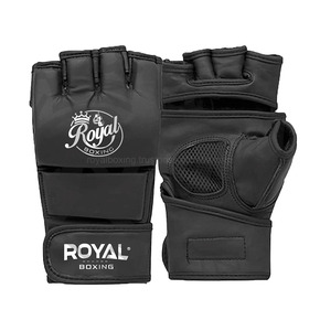 ถุงมือมวยไทย MMA มืออาชีพ สำหรับผู้ใหญ่และเด็ก แบบครึ่งนิ้ว หนัง PU หนา สำหรับฝึกซ้อมซานด้า - Product Image 3