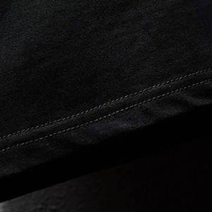 Heavyweight Distressed Rhinestone T Shirt Men Streetwear Graphic style Cotton Fashion Oversized Casual Top - Product Image 3
