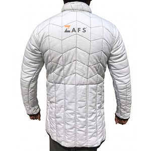 Manteau Gambeson Médiéval de Haute Qualité, Veste d'Armure en Coton Épais Rembourré, Longue, pour Reconstitutions Historiques, Costume de Chevalier Viking - Product Image 4