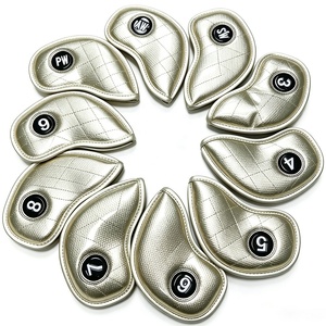 Se Aceptan Pedidos Personalizados Pequeños: Juego de Fundas Premium para <span class=keywords><strong>Palos</strong></span> de Golf o Putters de Madera con Logotipo Personalizado, Bordado en Cuero PU - Product Image 4