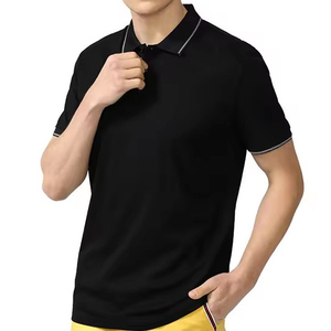 Chemises de golf pour hommes de qualité supérieure, personnalisées, 100% coton, manches courtes, respirantes, séchage rapide, écologiques, sport, décontractées, imprimées - Product Image 2