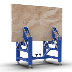 Support de polissage des bords AUSAVINA avec verrouillage automatique, cadre métallique robuste bleu - Product Image 5