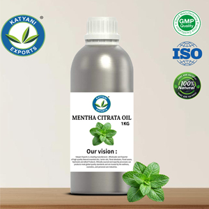 Aceite Esencial de Mentha Citrata 1 KG Destilado al Vapor - Para Formulaciones Cosméticas - Exportador y Fabricante a Granel - Product Image 1