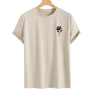 เสื้อยืดพิมพ์ลายโลโก้ตามสั่ง เสื้อยืดลำลองสไตล์วินเทจสำหรับผู้หญิง เสื้อยืดพิมพ์ลายกราฟิกกะโหลกทรงโอเวอร์ไซส์ เสื้อยืดผู้หญิงไซส์ใหญ่ - Product Image 3