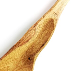 ถาดไม้ทำมือพร้อมหูจับ จานไม้โอ๊คแบบพิเศษ ถาดเสิร์ฟ ชามผลไม้ ชามสลัด จานขนม ถาดสไตล์เรียบง่าย - Product Image 3