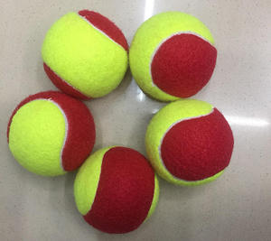 Balles de tennis en caoutchouc jaunes avec corde, rebond élevé, pour entraînement, compétition, jeu avec les animaux - Product Image 4