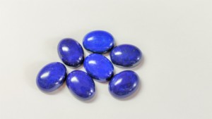 AAA+ Lapis Lazuli Naturel Cabochon Ovale 3x5mm à 15x20mm Calibré Bleu Royal Pierre Précieuse à Dos Plat pour la Fabrication de Bijoux Vente en Gros - Product Image 3