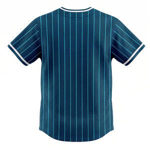 Camiseta de Béisbol Sublimada Personalizada, Ropa de Práctica Profesional para Equipos, Uniformes de Béisbol con Número, Nombre y Patrón Personalizados - Product Image 3