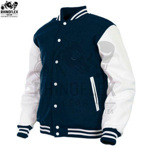 Wholesale Price Custom Made Stitch Number High School Baseball Team <b>Jackets</b> Cheap Letterman Kids Varsity <b>Jacket</b> - Product Image 5