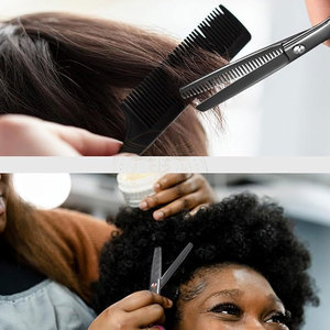 Tijeras de Peluquería de Acero Inoxidable de Alta Gama, con Acabado Pulido, Elegantes y Profesionales para Salón de Belleza - Product Image 6