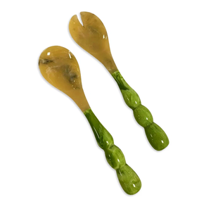 Service à salade en résine de luxe, écologique, alimentation personnalisée, compatible lave-vaisselle et micro-ondes, pour usage domestique, hôtelier et en restauration - Product Image 2