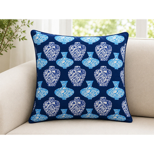 Modern 100% Cotton Decorative <b>Cushion</b> <b>Cover</b> | Premium Printed Throw Pillow <b>Cover</b> for Home Interiors Elegant Accent Pillow <b>Cover</b> - Product Image 4