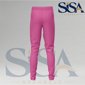 Pantalones Deportivos Personalizados de Algodón Terry, Corte Regular, Color Rosa, de Pakistán - Product Image 2