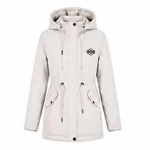 Women's Hooded <b>Waterproof</b> Parka <b>Jacket</b> with Windproof Protection, Multiple Utility Pockets and Comfortable <b>Warm</b> Quilted Interior - Product Image 1