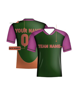 Camiseta de Fútbol de Algodón y Poliéster Tejido de Alta Durabilidad, Personalizada, con Costuras Reforzadas, Ropa Deportiva, Personalizable para Equipos - Product Image 4