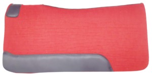 Tapis de selle en laine 100% noire, personnalisé, style western, avec cuir, portable, pour courses de chevaux, exportateurs indiens, vente en gros - Product Image 6