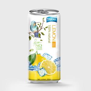 Bebida de Jugo de Frutas Tropicales Tan Do de 250 ml en Lata de Aluminio, Sabor Lichi, Melocotón, Mango, Limón, Manzana Verde, Proveedor OEM ODM - Product Image 2