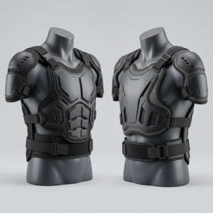 Protection dorsale professionnelle impex pour moto tout-terrain, respirante, homologuée CE, pour la protection des lombaires - Product Image 5