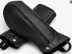 Factory Direct Custom Genuine Leather <b>Half</b> <b>Chaps</b> High Quality Horse Riding Gaiters With Custom Logo Bags Cases LHC-0007 - Product Image 5