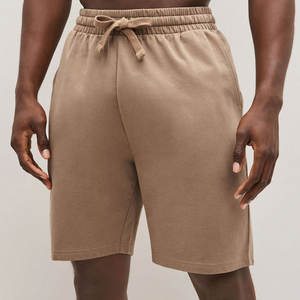 Pantalones Cortos de Verano de Algodón 100% No Tejido al por Mayor, Calidad Premium, Personalizados, de Cintura Media Elástica, Lisos por Delante, Ideales para Gimnasio y Uso Urbano - Product Image 4